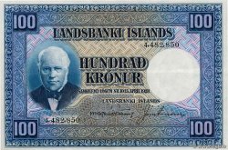 100 Kronur ISLANDE  1948 P.35a pr.SUP
