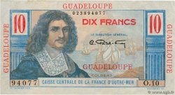 10 Francs Colbert GUADELOUPE  1946 P.32 SS