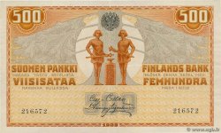 500 Markkaa FINLANDE  1909 P.023 TTB