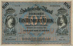 100 Mark GERMANIA Dresden 1911 PS.0952b BB