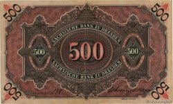 500 Mark ALEMANIA Dresden 1911 PS.0953b BC+