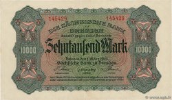 10000 Mark DEUTSCHLAND Dresden 1923 PS.0958 VZ