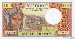 1000 Francs DSCHIBUTI   1991 P.37e ST