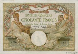 50 Francs MADAGASCAR  1948 P.038 q.SPL