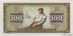 100 Dinara YUGOSLAVIA  1946 P.065b AU