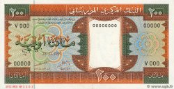 200 Ouguiya Spécimen MAURITANIA  1993 P.05eS UNC-