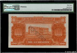1000 Guaranies Spécimen PARAGUAY  1943 P.184s SUP