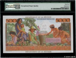 100 NF sur 5000 Francs Schoelcher ISOLA RIUNIONE  1971 P.56b FDC