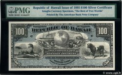 100 Dollars HAWAII  1895 P.- FDC