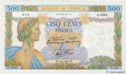 500 Francs LA PAIX FRANCE  1941 F.32.13 AU