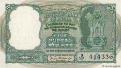 5 Rupees INDE  1962 P.036a SPL