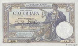 100 Dinara YUGOSLAVIA  1929 P.027b q.FDC