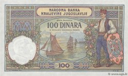 100 Dinara YOUGOSLAVIE  1929 P.027b pr.NEUF