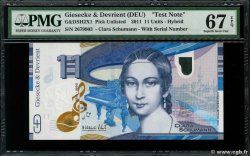 11 (Units) Test Note ALLEMAGNE FÉDÉRALE  2011  NEUF