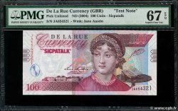 100 (Pounds) Test Note ENGLAND  2000  ST