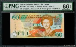50 Dollars CARAÏBES  2003 P.45l NEUF