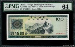 100 Yuan CHINE  1988 P.FX9 SPL+