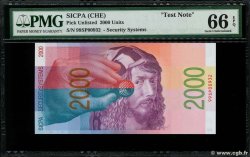 2000 (Durer) Test Note SUISSE  2000  NEUF