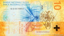 10 Francs SUISSE  2016 P.75a ST