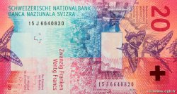 20 Francs SWITZERLAND  2015 P.76c UNC