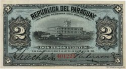 2 Pesos PARAGUAY  1916 P.139a SC+