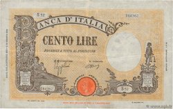 100 Lire ITALIA  1943 P.067a q.BB