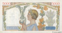 5000 Francs VICTOIRE Impression à plat FRANKREICH  1942 F.46.36 VZ+
