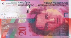 20 Francs SUISSE  2005 P.69d
