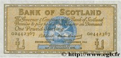 1 Pound SCOTLAND  1962 P.102a FDC