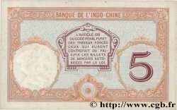 5 Francs TAHITI  1932 P.11b fVZ