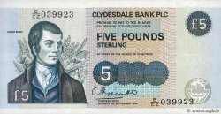 5 Pounds SCOTLAND  1994 P.218b FDC