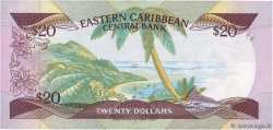 20 Dollars CARAÏBES  1986 P.19d SUP