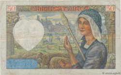 50 Francs JACQUES CŒUR FRANCIA  1940 F.19.01 MB