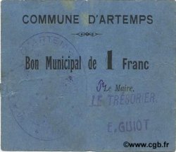1 Franc FRANCE Regionalismus und verschiedenen  1916 JP.02-0057 SS
