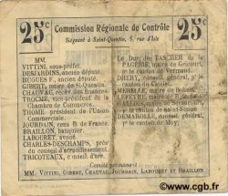 25 Centimes FRANCE regionalismo e varie  1916 JP.02-0154.BRU q.BB