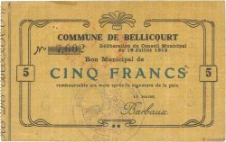 5 Francs FRANCE Regionalismus und verschiedenen  1915 JP.02-0199 SS