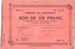 1 Franc FRANCE regionalismo e varie  1914 JP.02-0243 MB
