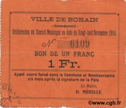 1 Franc FRANCE Regionalismus und verschiedenen  1915 JP.02-0248 SS