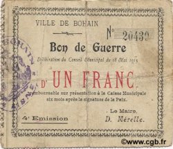 1 Franc FRANCE Regionalismus und verschiedenen  1915 JP.02-0264 S