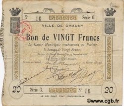 20 francs FRANCE Regionalismus und verschiedenen  1914 JP.02-0454 S