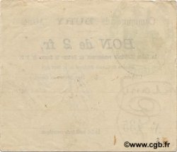 2 Francs FRANCE regionalismo e varie  1915 JP.02-0615 BB