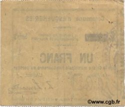 1 Franc FRANCE Regionalismus und verschiedenen  1915 JP.02-0657 SS