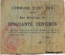 50 Centimes FRANCE regionalismo e varie  1915 JP.02-0695 B