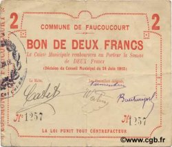 2 Francs FRANCE Regionalismus und verschiedenen  1915 JP.02-0780