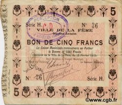 5 Francs FRANCE regionalism and various  1915 JP.02-0795 VF