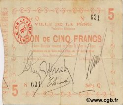 5 Francs FRANCE regionalismo y varios  1915 JP.02-0802 MBC
