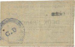 2 Francs FRANCE regionalismo y varios  1914 JP.02-0862v MBC
