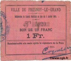 1 Franc FRANCE regionalismo e varie  1915 JP.02-0994