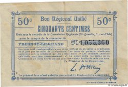 50 Centimes FRANCE regionalismo e varie  1916 JP.02-1021.BRU BB