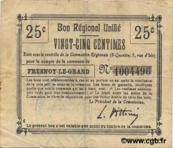 25 Centimes FRANCE regionalismo e varie  1916 JP.02-1021.BRU BB